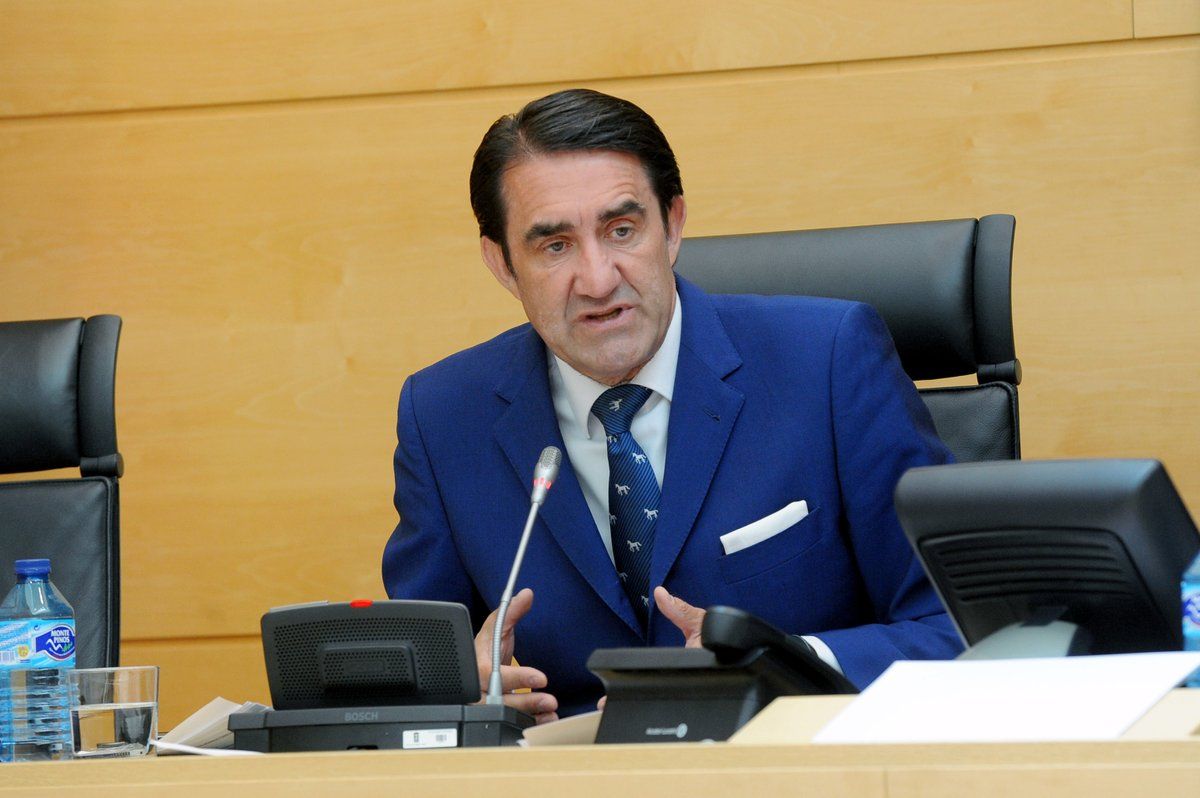 El consejero de Fomento y Medio Ambiente de Castilla y León, Juan Carlos Suárez-Quiñones.