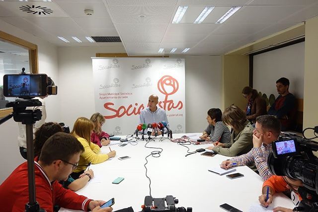 El portavoz del Grupo Municipal Socialista en el Ayuntamiento de León, José Antonio Diez. FLICKR