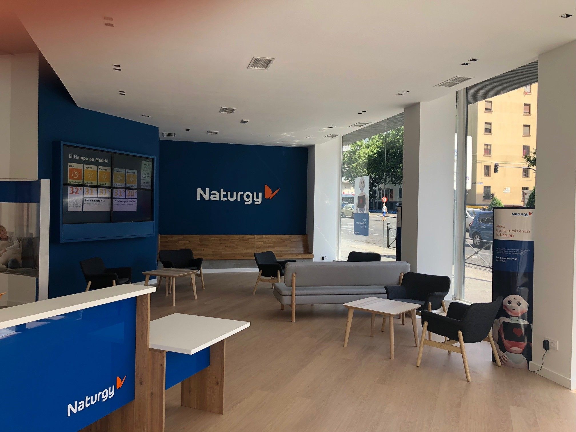 Centro atención al cliente Naturgy Madrid