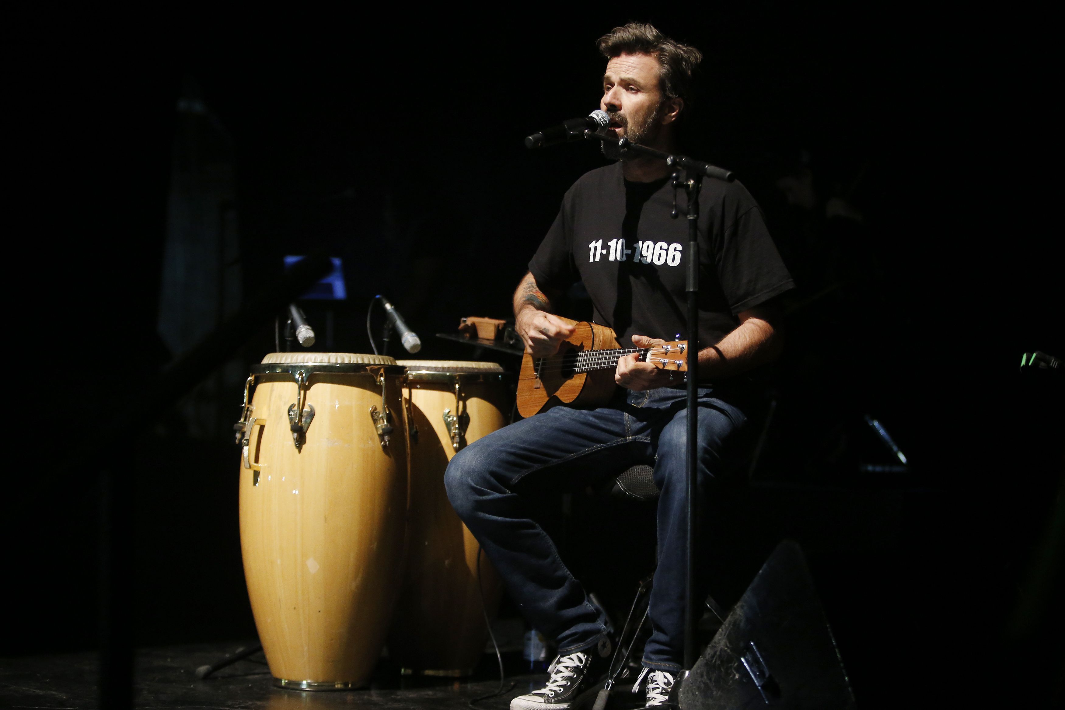 El cantante y líder de la banda española, Jarabe de Palo, Pau Donés. EFE/Archivo