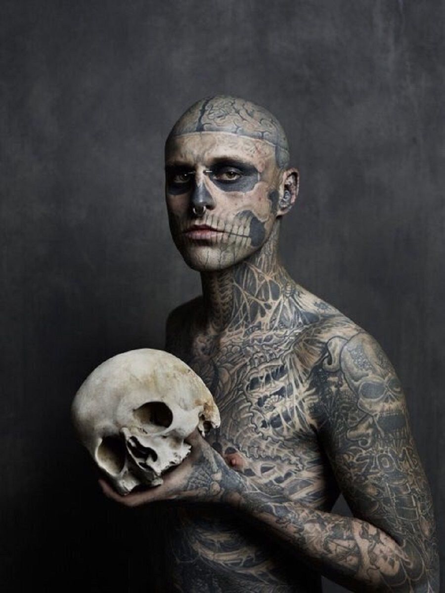 El modelo Zombie Boy - Instagram