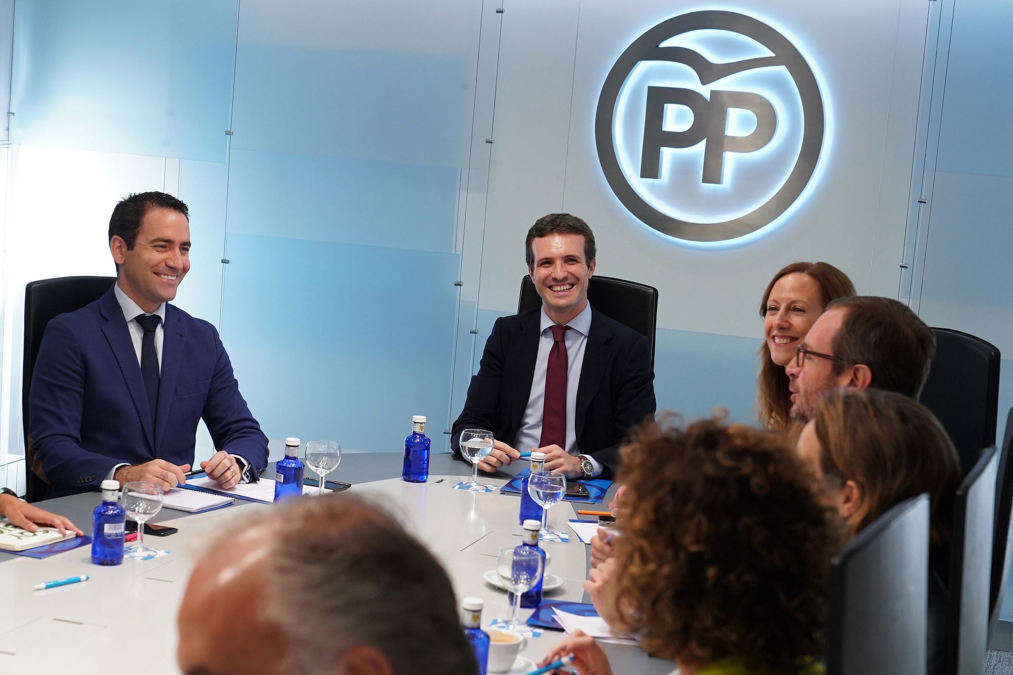 Comité de Dirección del PP, presidido por Pablo Casado FlickrPP