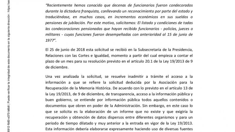 Resolucion solicitud condecorados franquismo 001 Resolucion solicitud condecorados franquismo 001