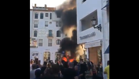 Explosión Puerto Banus