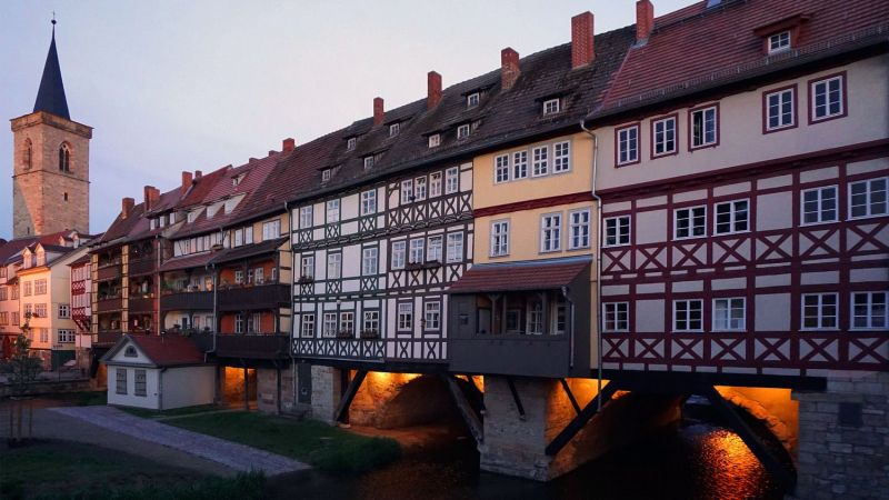  Krñmerbrcke: Fuente  Erfurt Tourismus und Marketing GmbH