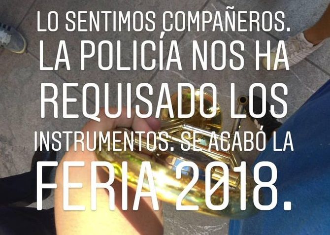 Publicación de la charanga 'Los Salchipapas' en Instagram Publicación de la charanga 'Los Salchipapas' en Instagram