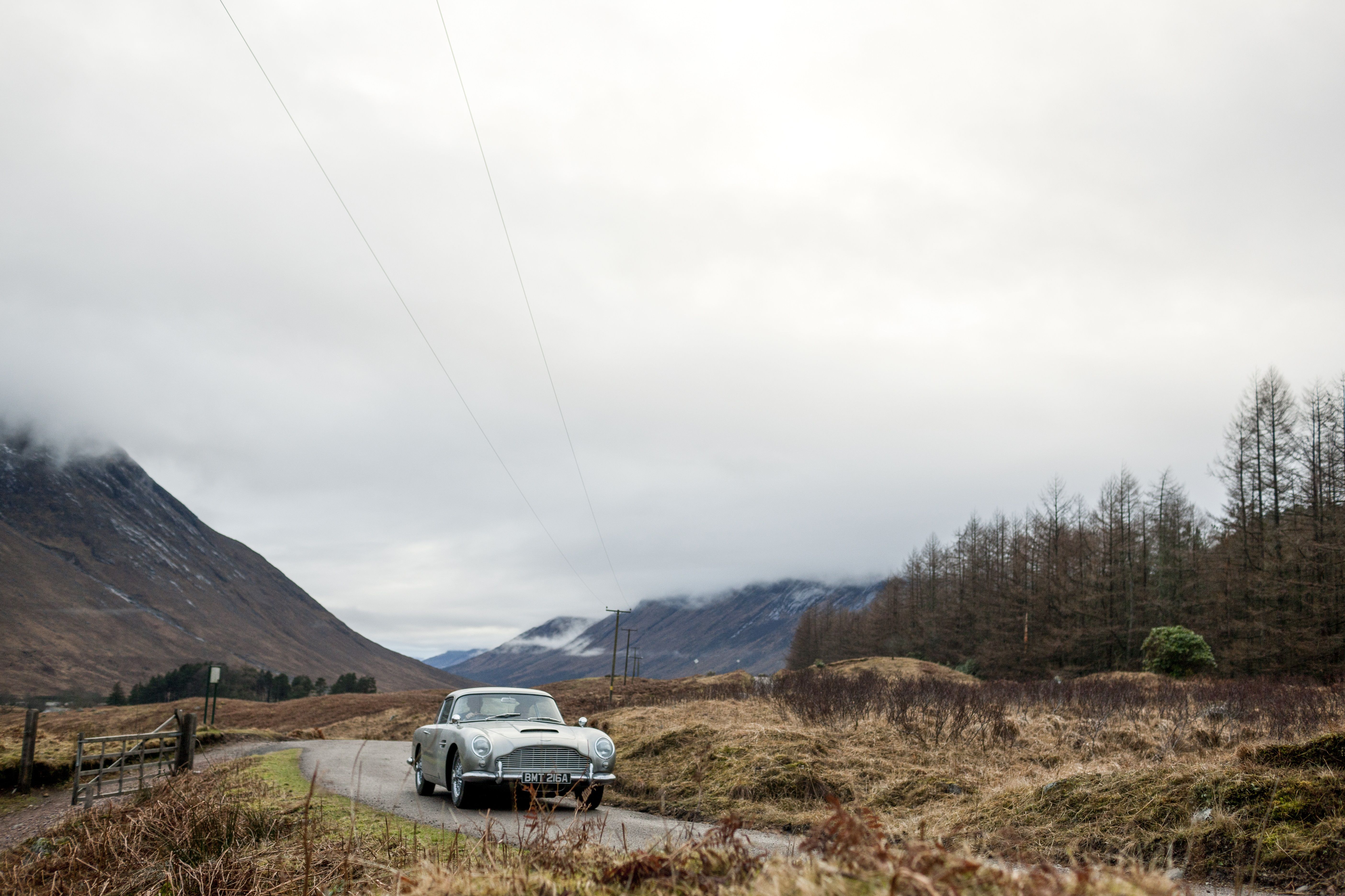 Aston Martin DB5 en la película de James Bond "Skyfall" - EON Productions