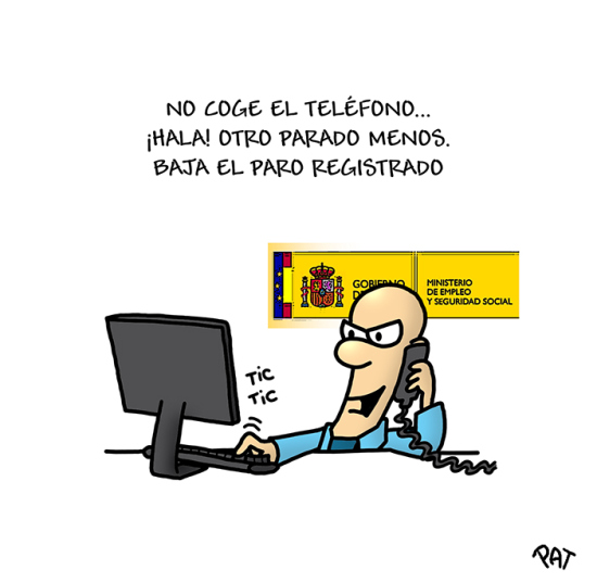 Los parados deben estar siempre localizables Los parados deben estar siempre localizables