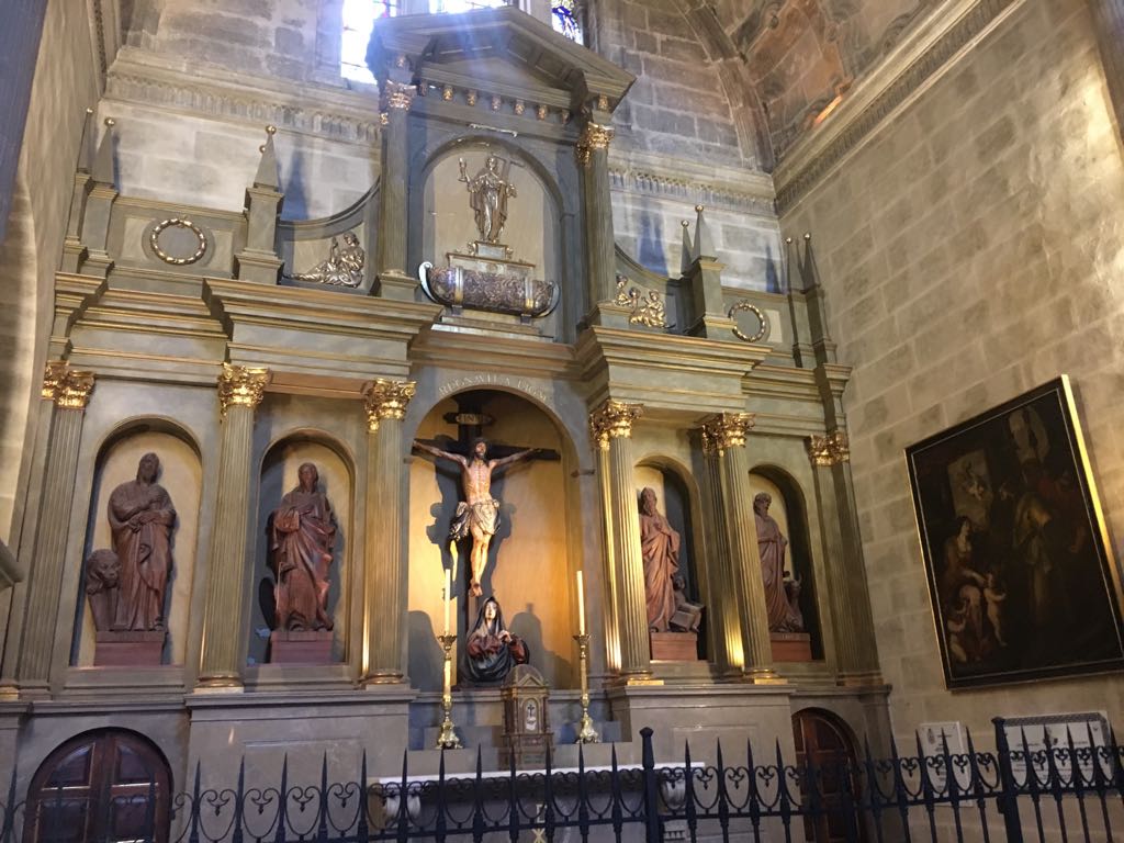 Imagen del interior de la Catedral de Málaga.