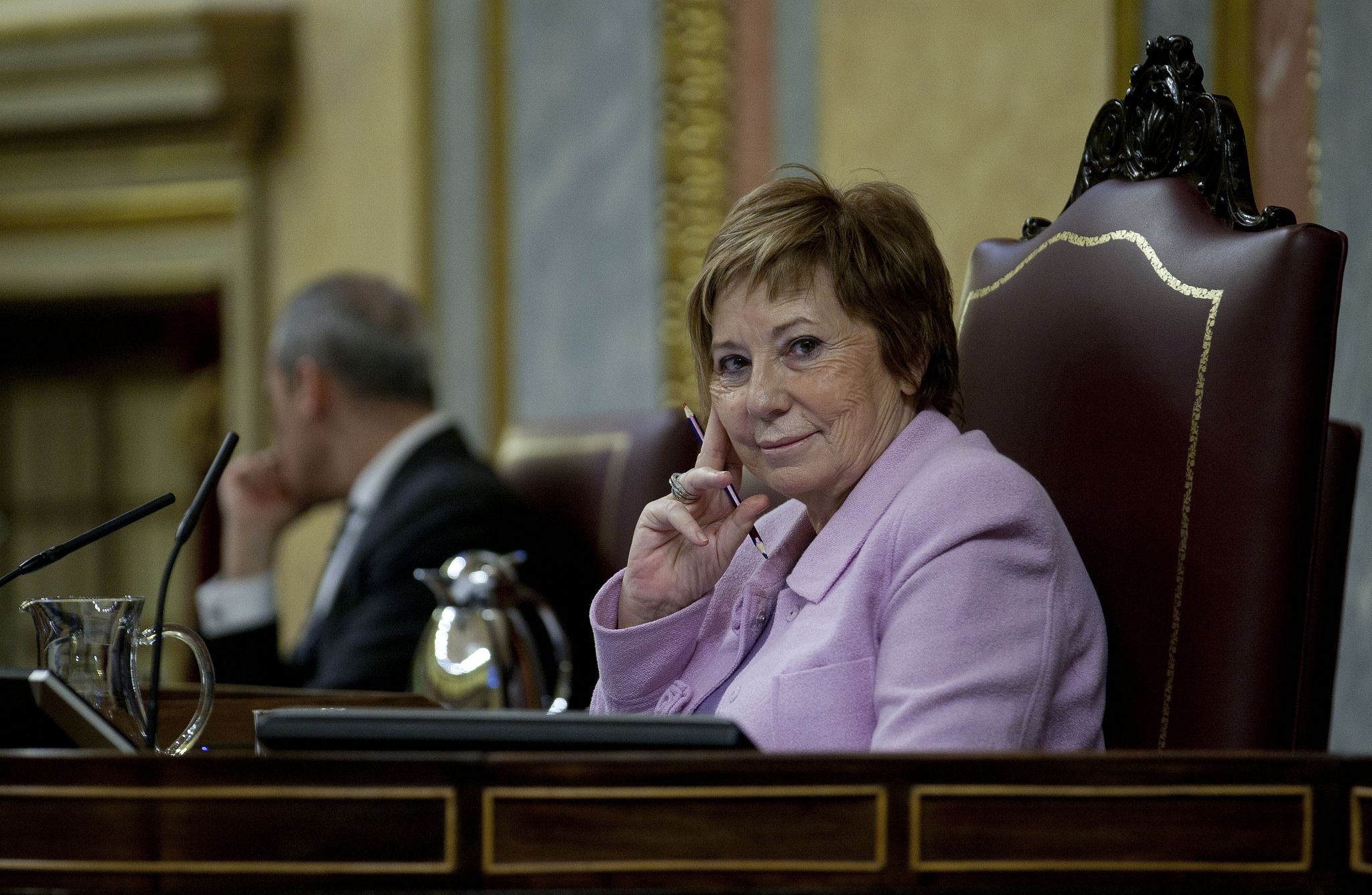 Cecila Villalobos presidiendo el Congreso de los Diputados - Flickr PP