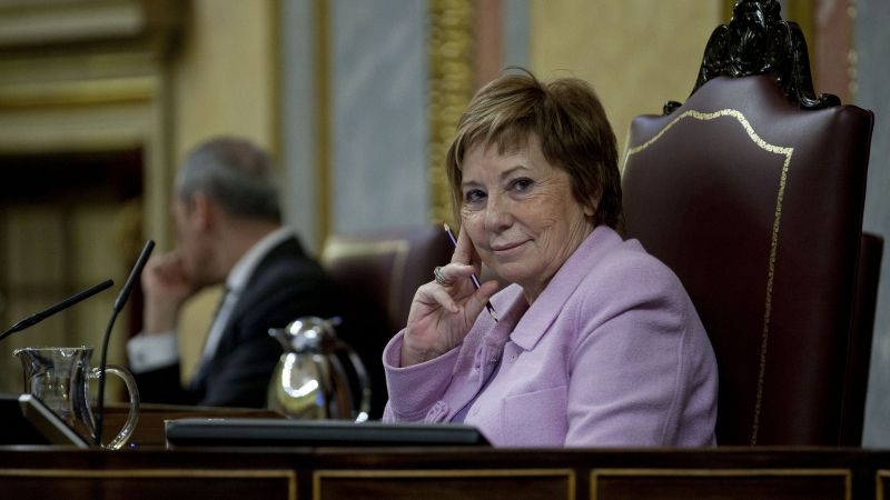 Cecila Villalobos presidiendo el Congreso de los Diputados - Flickr PP