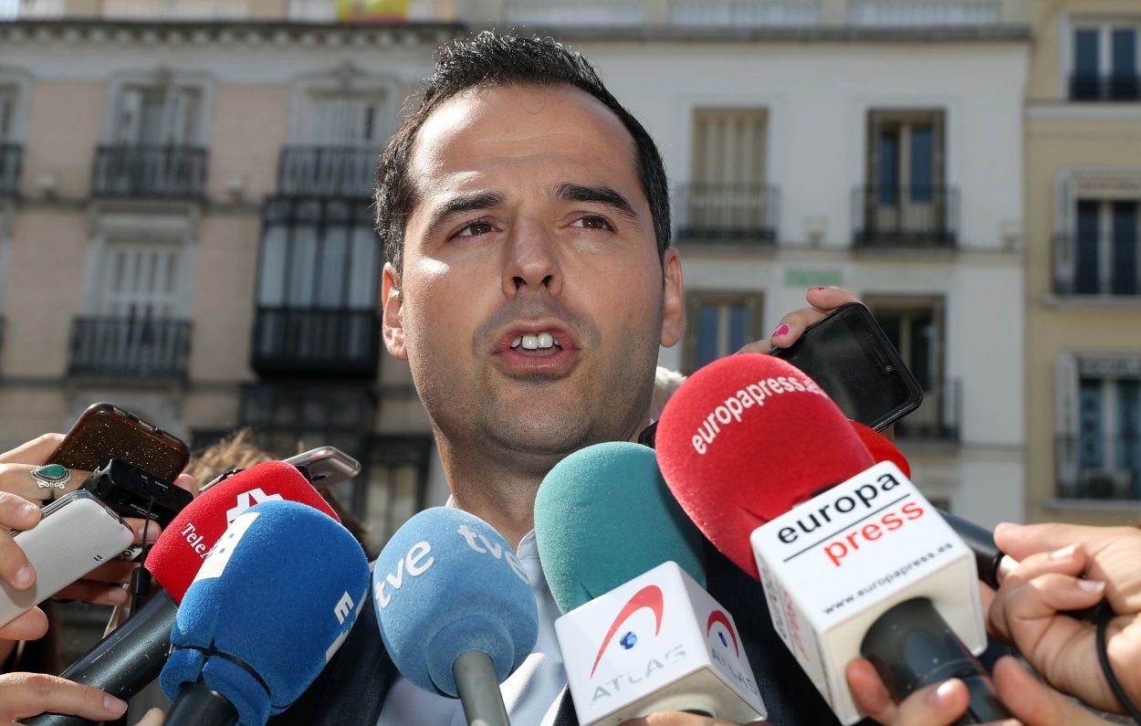 El candidato de Ciudadanos en la comunidad de Madrid, Ignacio Aguado