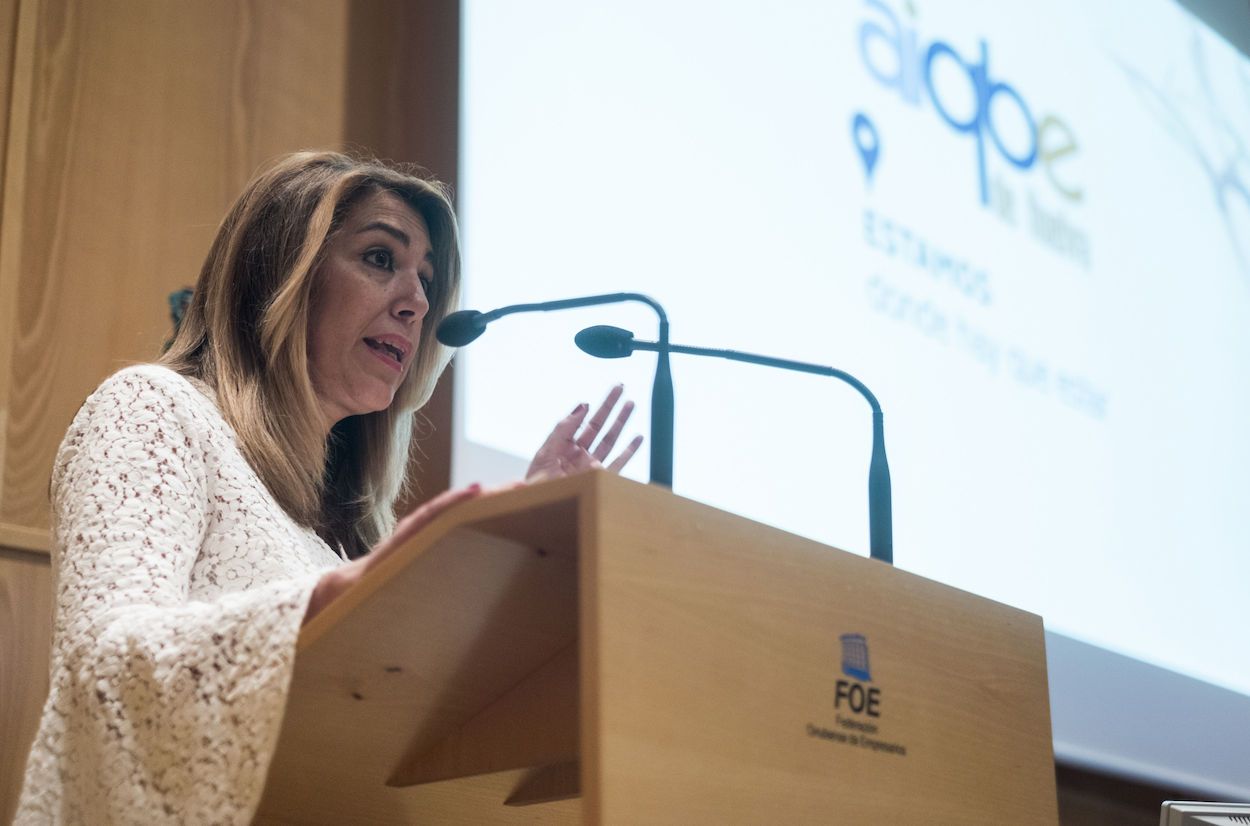 La presidenta andaluza Susana Díaz.