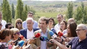 Pablo Casado durante su visita a Logroño - Flickr PP