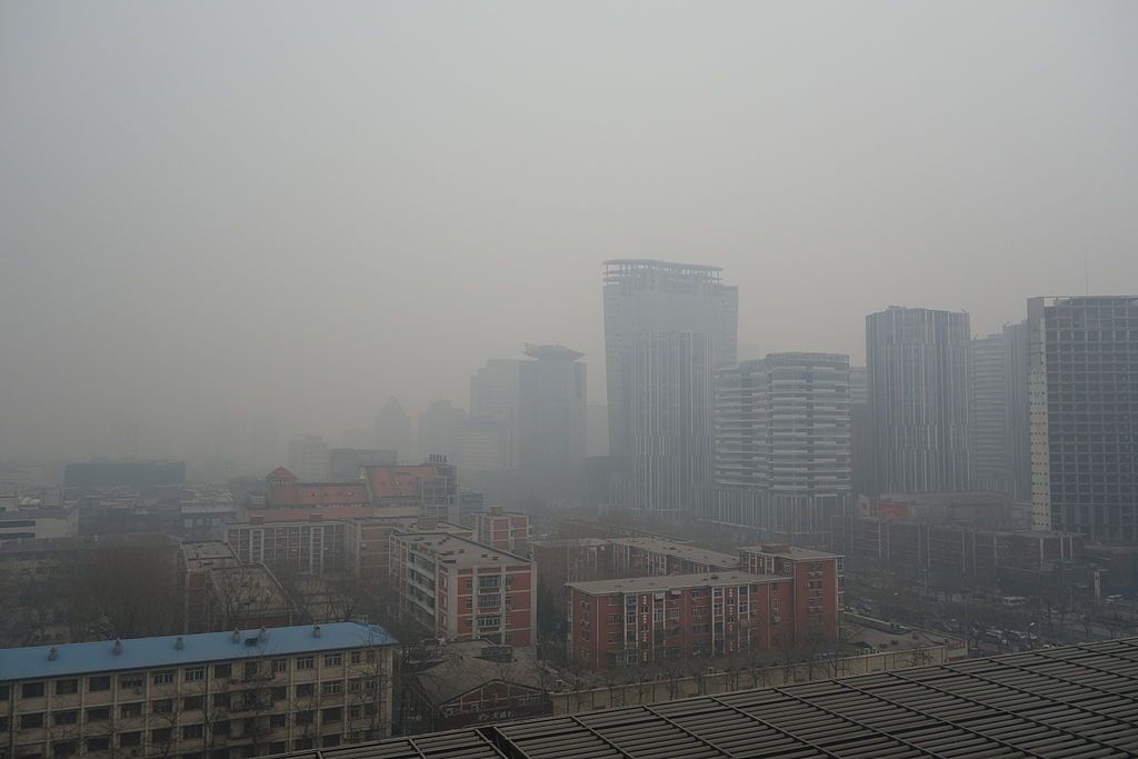 Contaminación en Biejing. Foto: Kentaro IEMOTO