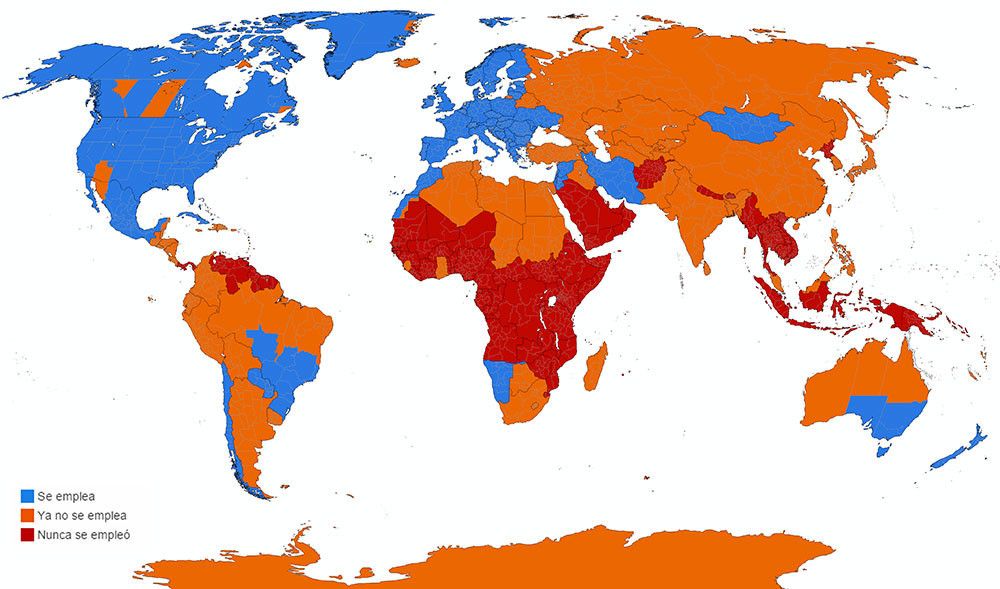 El cambio horario en el mundo