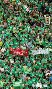 Rebelión en Baleares: 100.000 personas se manifiestan contra la imposición lingüística del PP