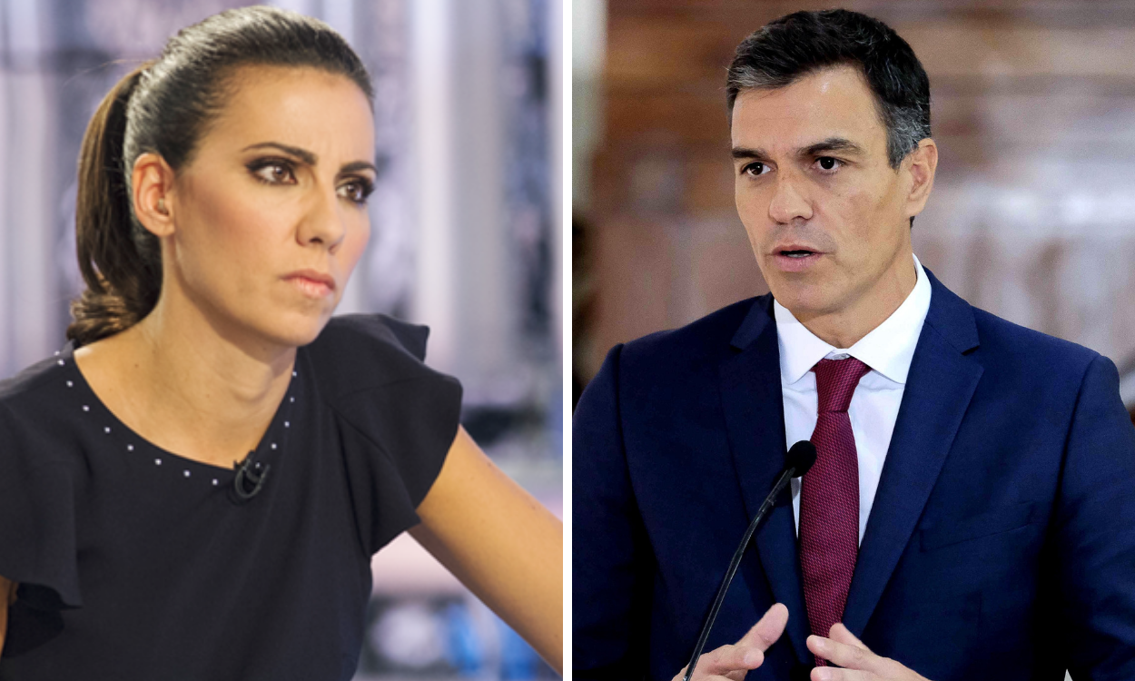 Fotomontaje de Ana Pastor y Pedro Sánchez