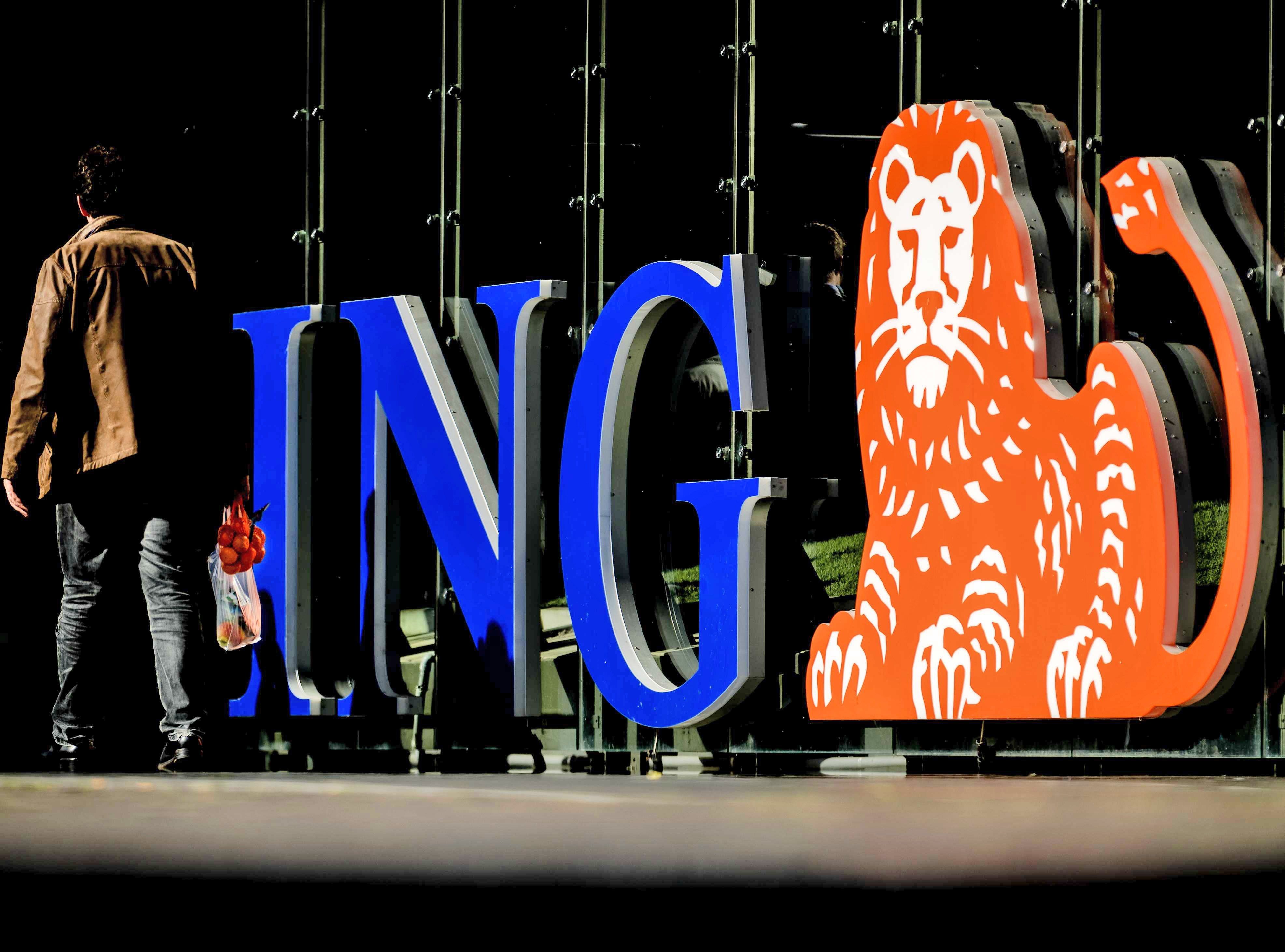 Fotografía de archivo del logotipo del banco ING en su sede en Amsterdam, Holanda - EFE