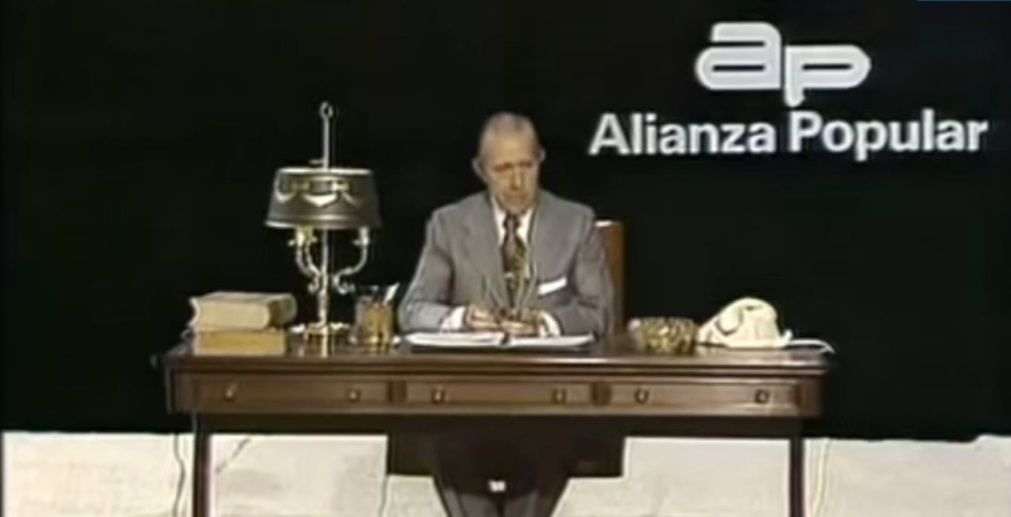 Vídeo electoral de Carlos Arias Navarro con Alianza Popular en 1977