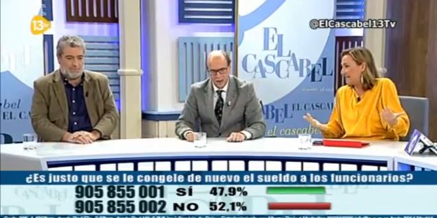 MAR quiere acabar con los funcionarios: "El 30% cada día no van a trabajar, sobran"