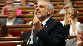 El portavoz de Ciudadanos en Cataluña, Carlos Carrizosa.