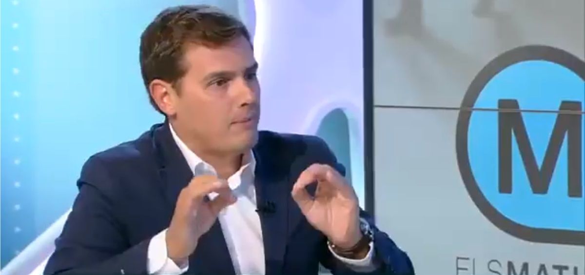 El presidente de Ciudadanos, Albert Rivera. Twitter