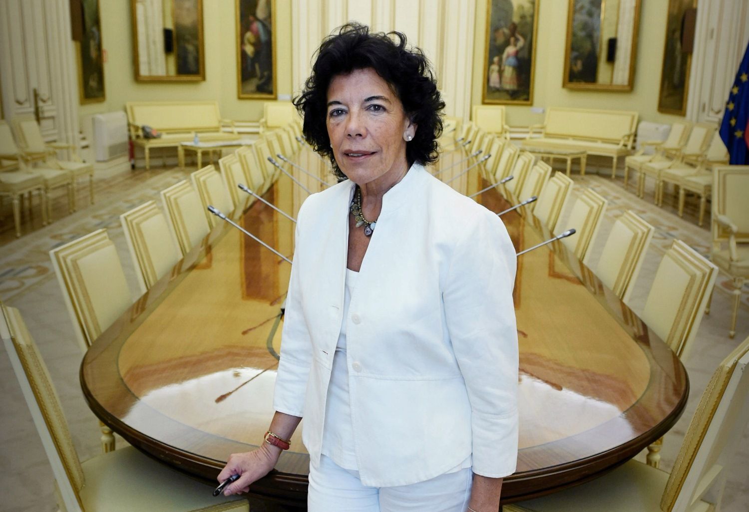 La ministra de Educación y Formación Profesional, Isabel Celaá. EFE
