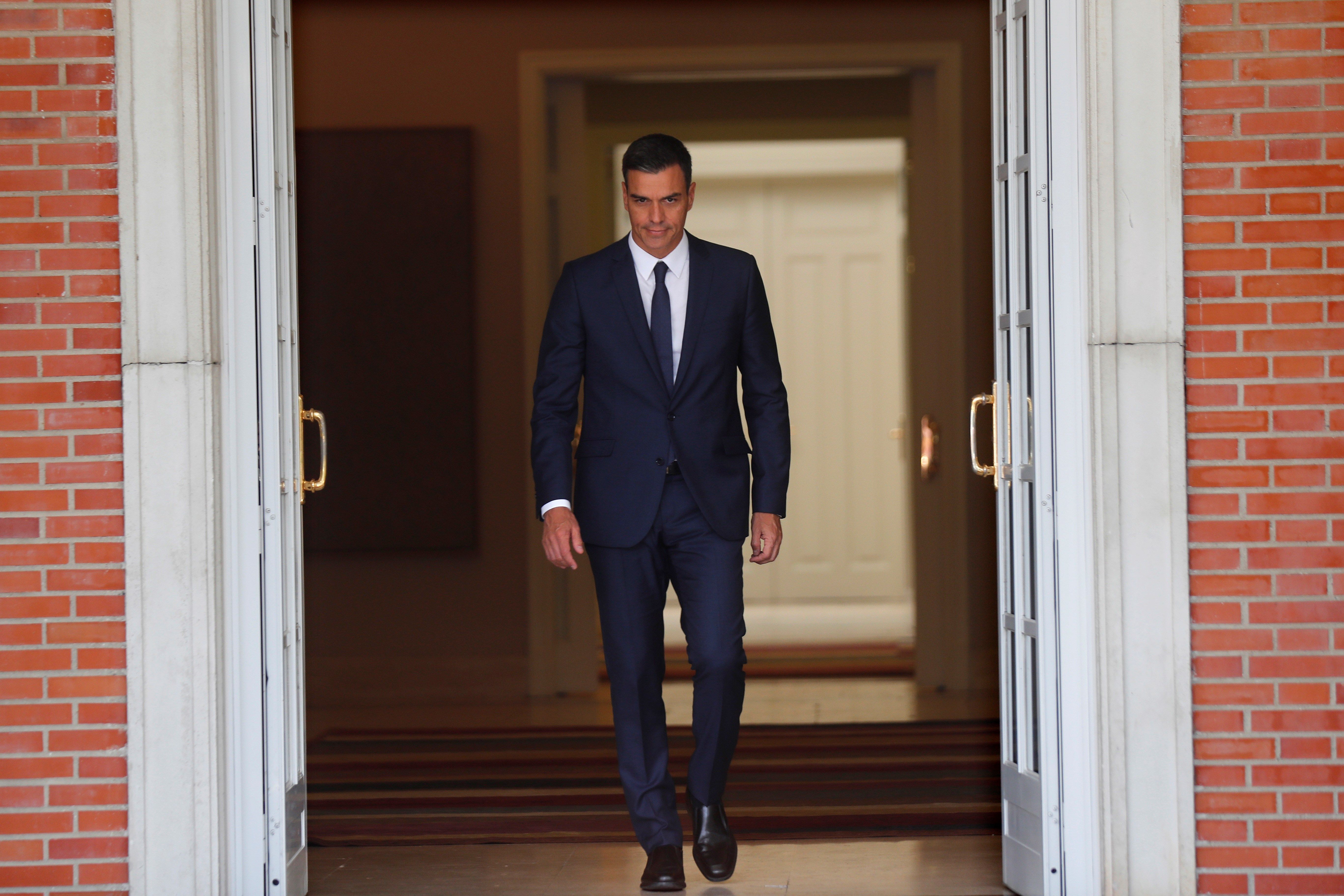 El pesidente del Gobierno, Pedro Sánchez