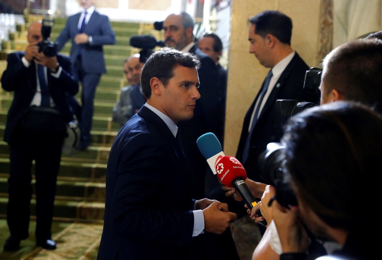 El presidente de Ciudadanos Albert Rivera