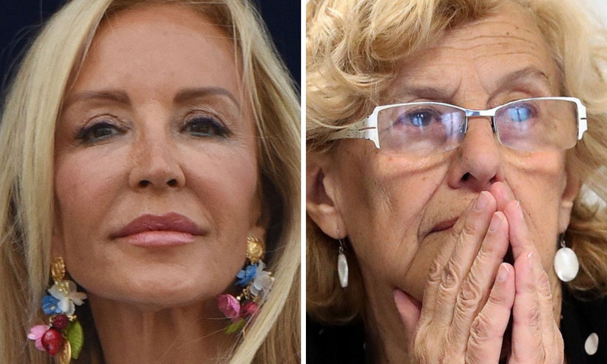 Carmen Lomana y Manuela Carmena 