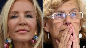 Carmen Lomana y Manuela Carmena