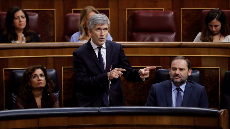 El ministro del Interior, Fernando Grande-Marlaska