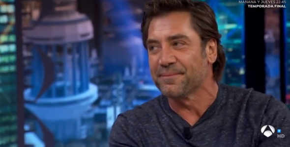 Javier Bardem en 'El Hormiguero'