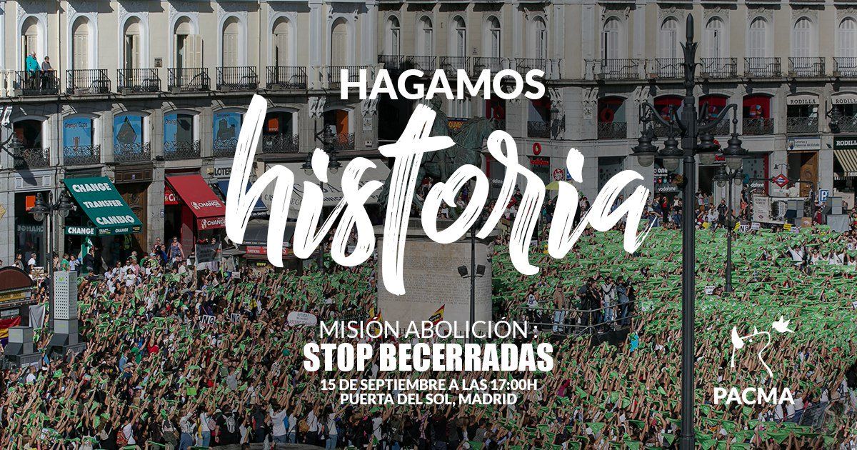 Manifestación PACMA