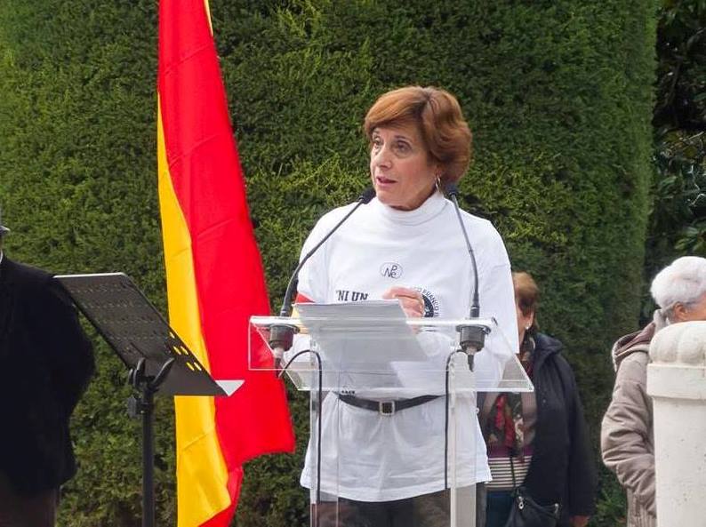 Pilar Gutiérrez, portavoz de 'Movimiento por España'