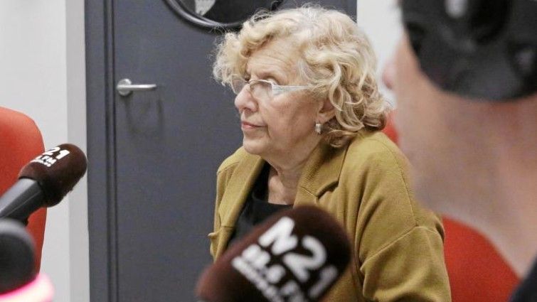 Manuela Carmena en la radio M21