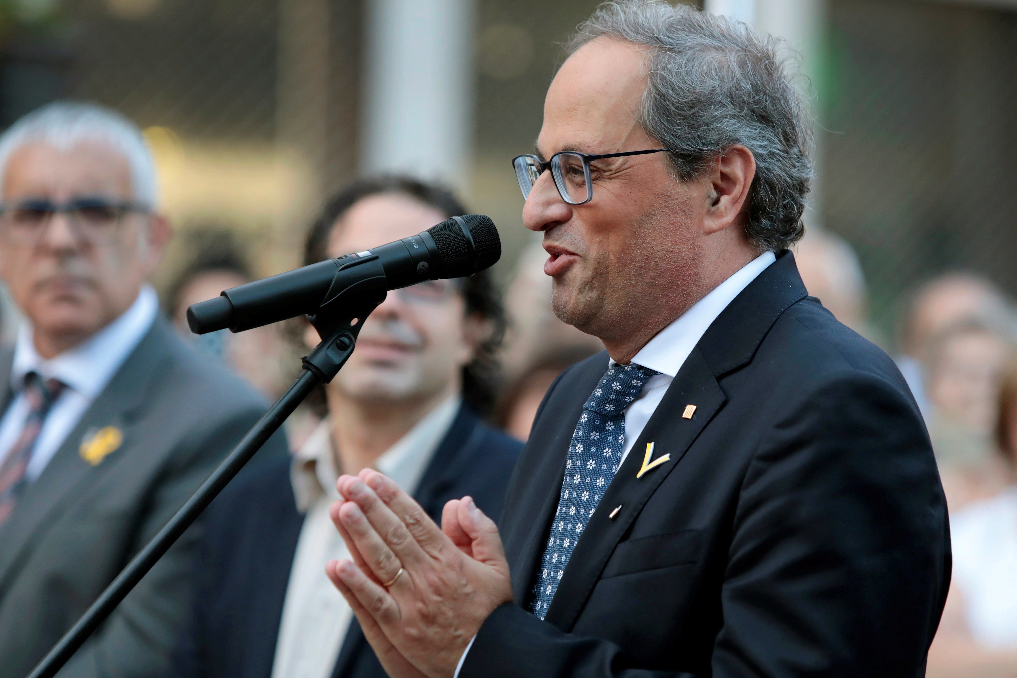 El presidente de la Generalitat, Quim Torra. EFE/Archivo