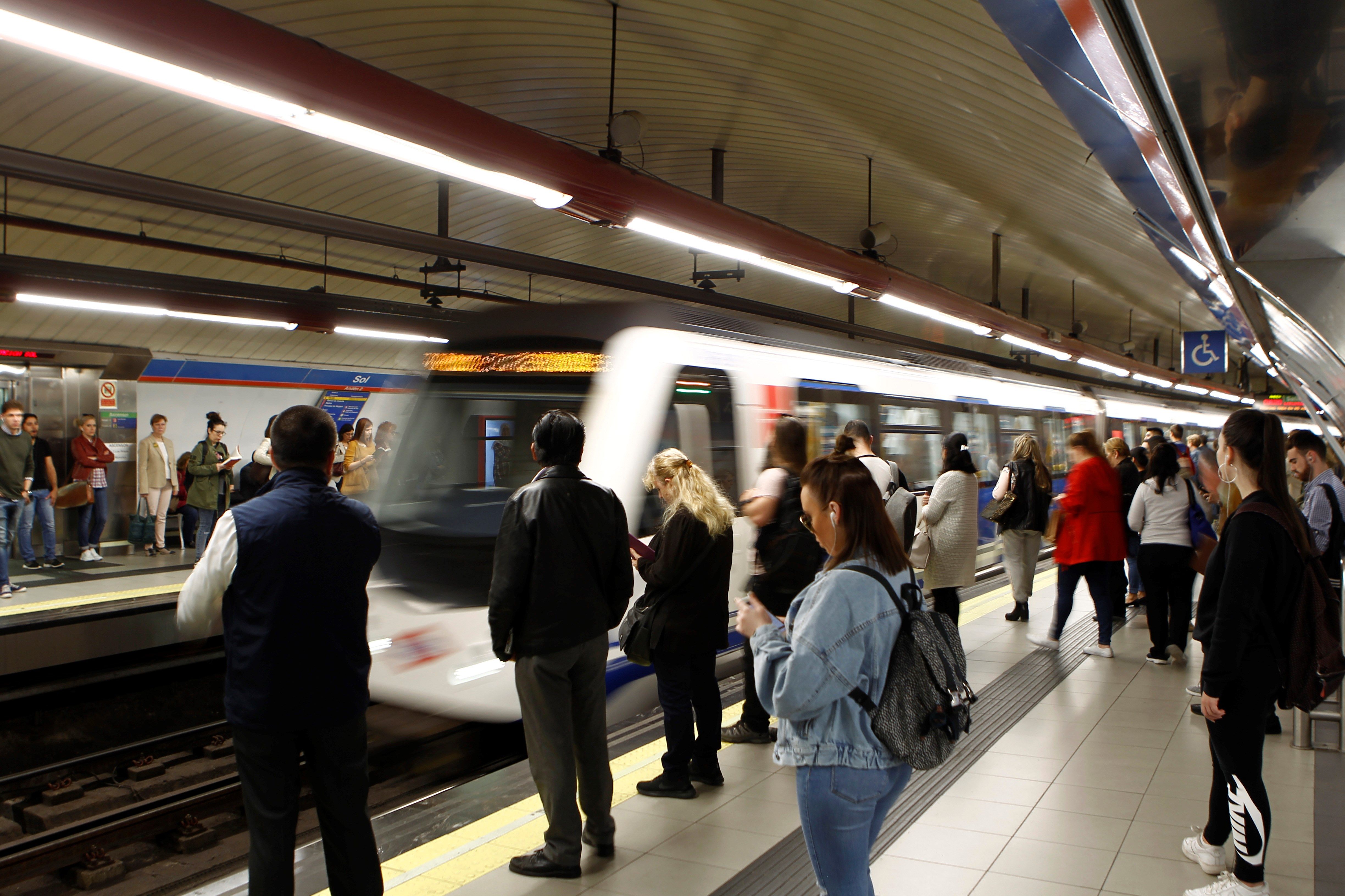 Una imagen de archivo del Metro de Madrid. EFE/Archivo