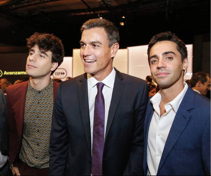 Javier Calvo, Pedro Sánchez y Javier Ambrossi - Instagram javviercalvo