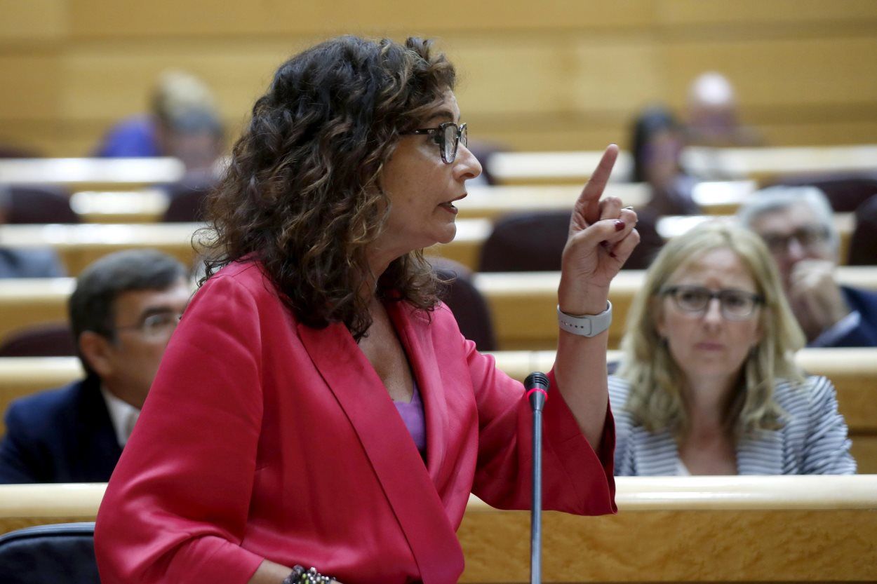 La ministra de Hacienda, María Jesús Montero. EFE