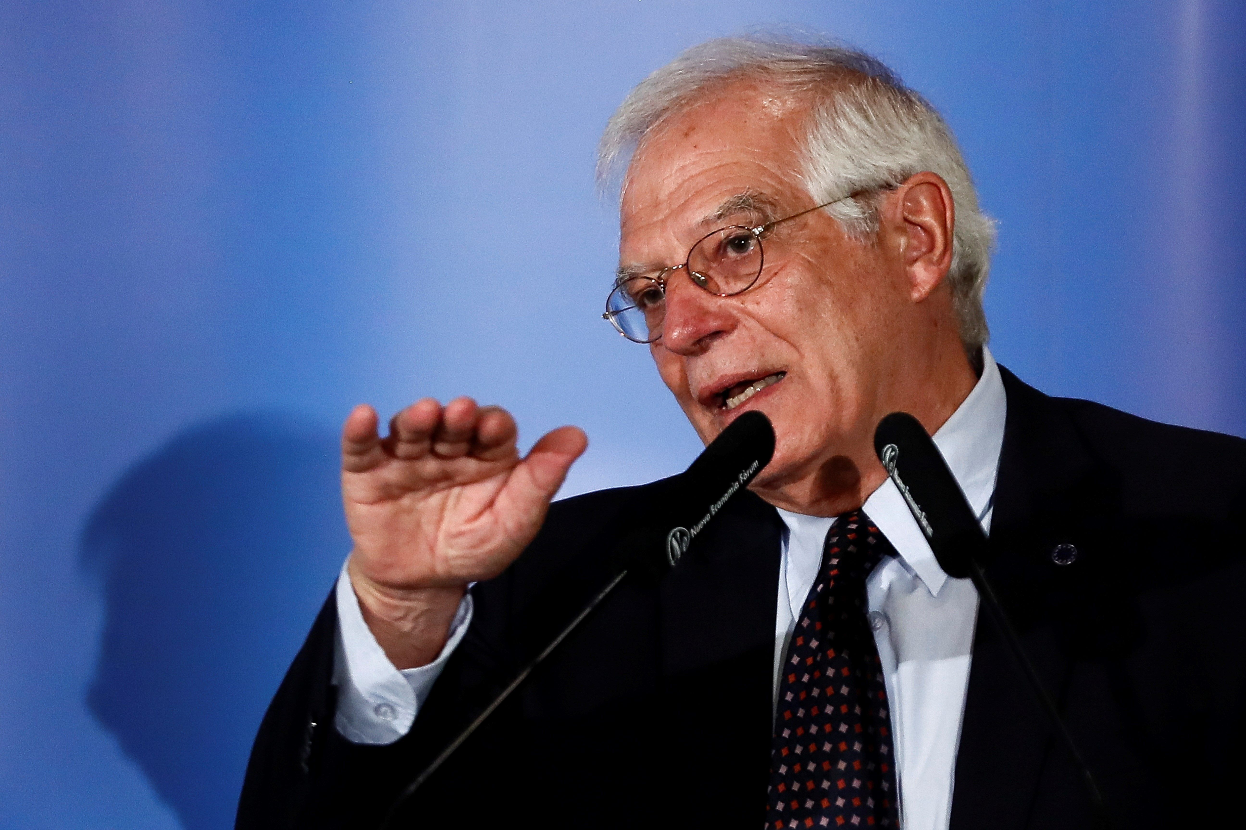 El titular de Asuntos Exteriores, Josep Borrell. EFE