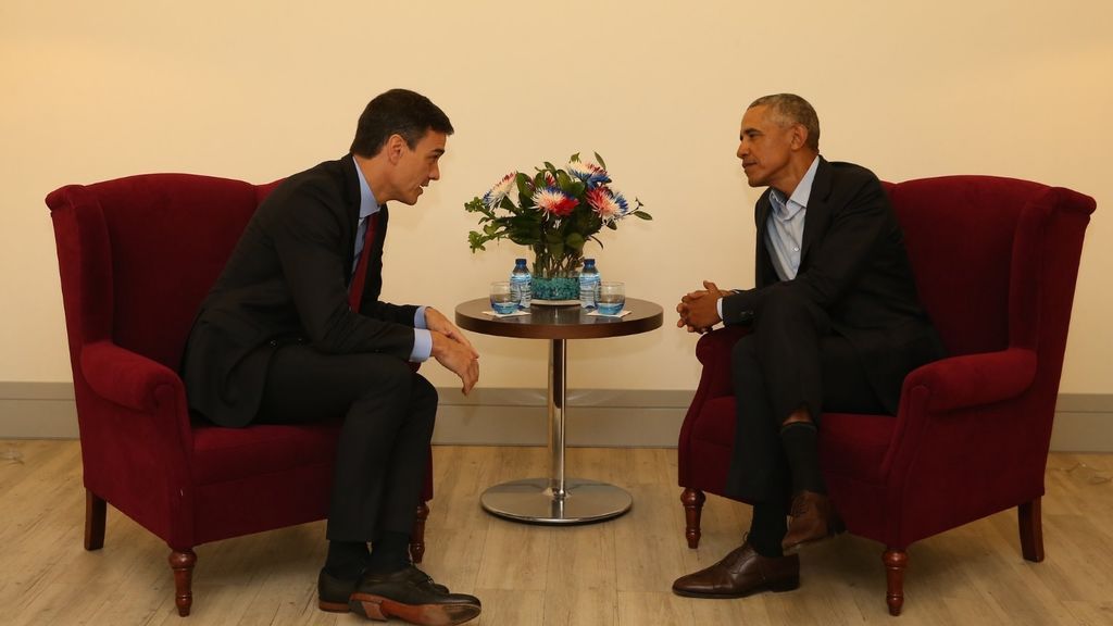Barack Obama en su última visita a España 