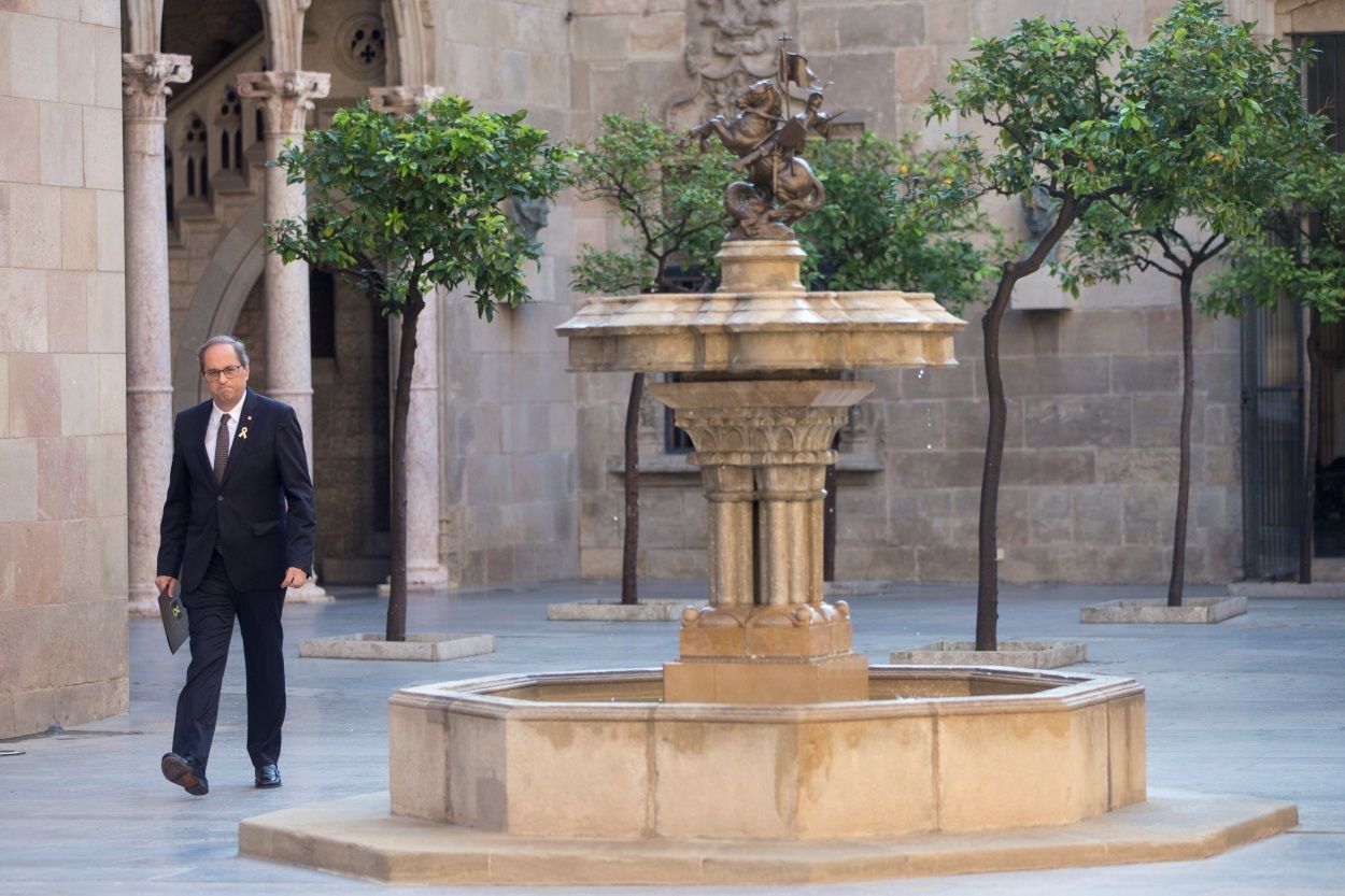 El president de la Generalitat, Quim Torra