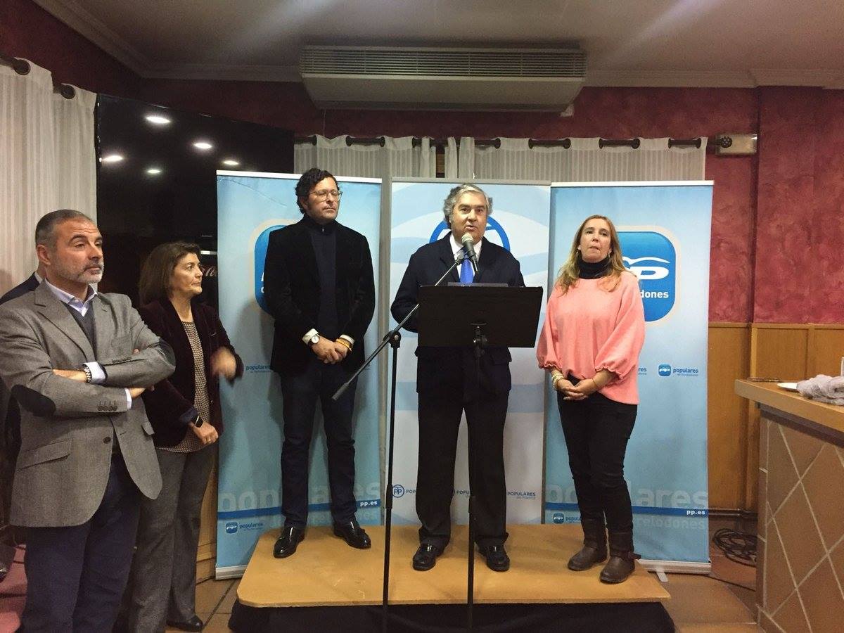 Cena de Navidad del PP de Torrelodones. FACEBOOK