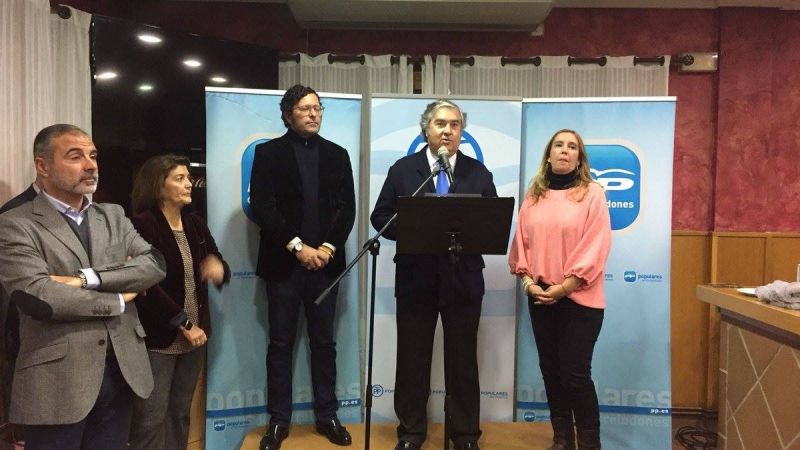 Cena de Navidad del PP de Torrelodones. FACEBOOK