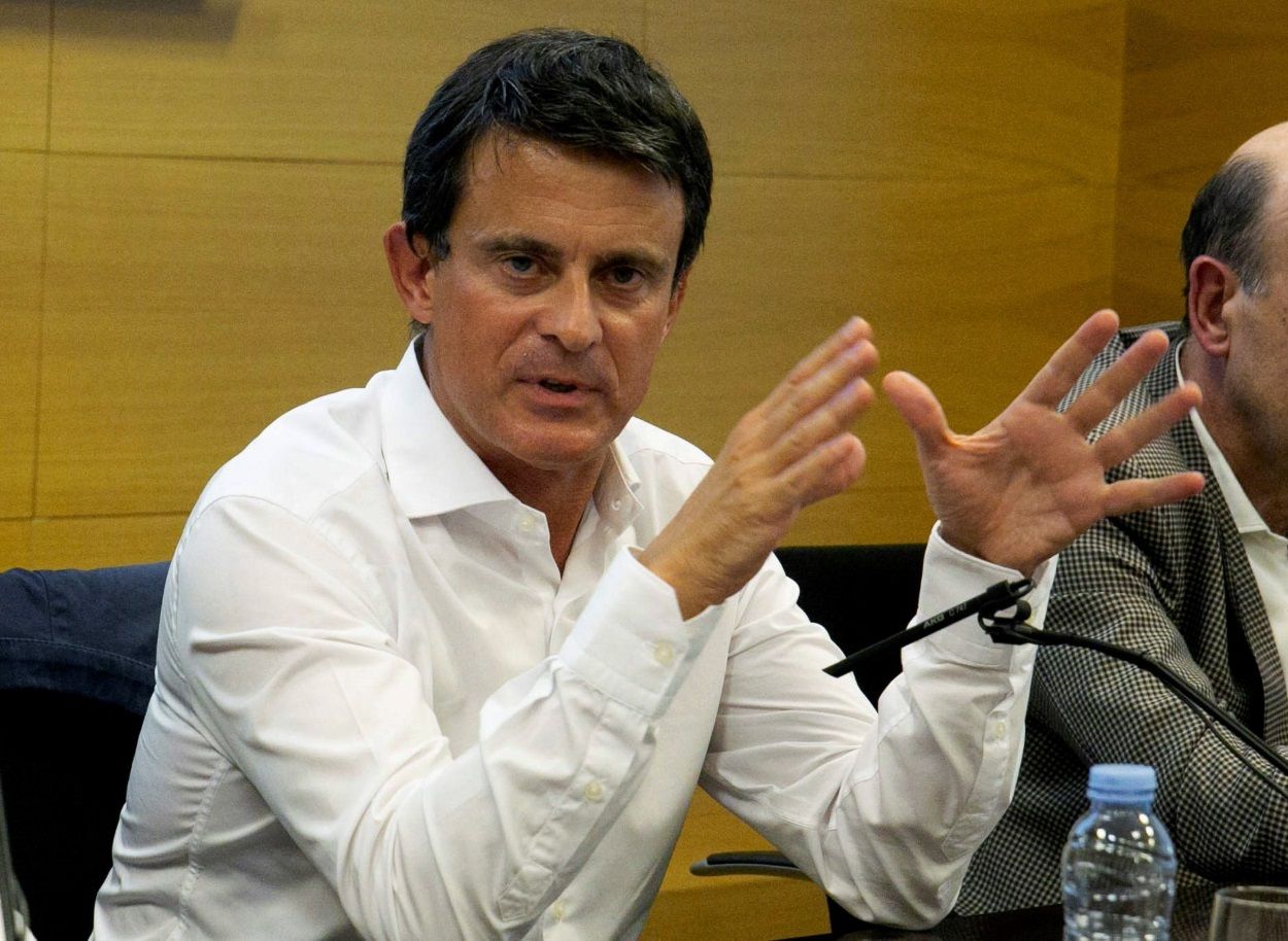 El ex primer ministro francés Manuel Valls