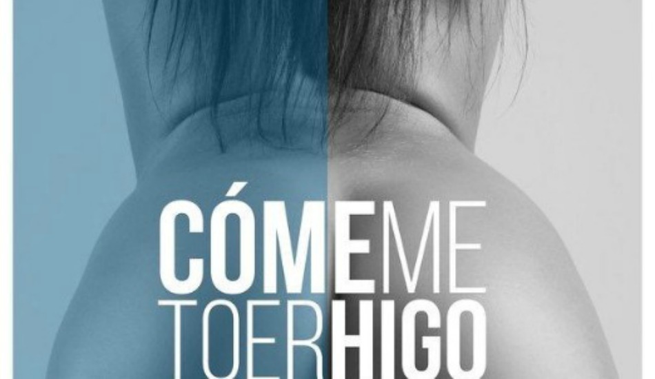 Publicidad sexista en Málaga: 'Cómemetoerhigo' sobre la imagen de una mujer desnuda