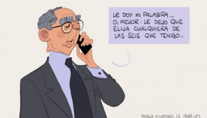 Marhuenda se deshace de un viñetista que retrata a Gallardón y su reforma del aborto como hipócritas