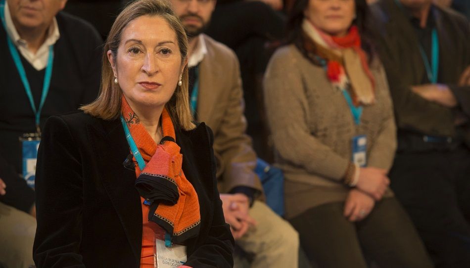 Ana Pastor en una Convención Nacional del PP en Valladolid. Fuente: Partido Popular
